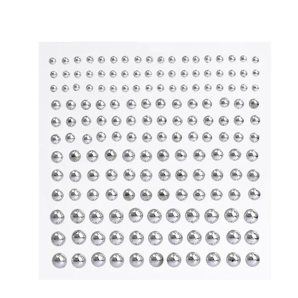 58pcs Non Piercing Lip Nails Sticker Selfadhesive Waterproof Reusable Fake Lip Nail Eyebrow Nose Ring Body Belly Button Jewelry