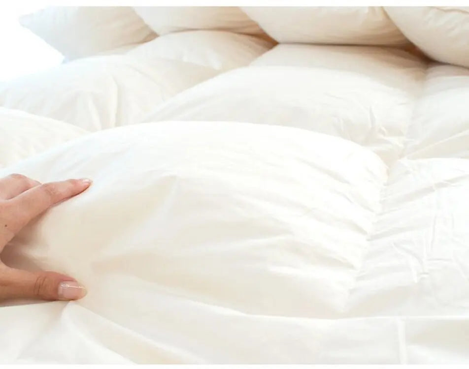 Feather Down Duvet Soft and Warm Perfect for Home Decor