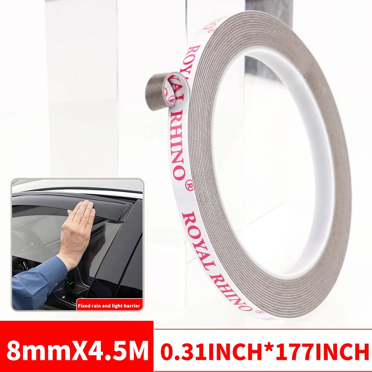 450CM Extra Strong Double Sided Tape Adhesive Car Special Tear Off Without Leaving Traces High Viscosity Mounting Fixing Sticky
