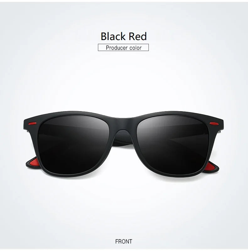 1-2-3PCS Fashion Vintage Square Unisex Driving Fishing Sunglasses Men Women Luxury Brand Designer Sun Glasses Anti-Glare Eyewear