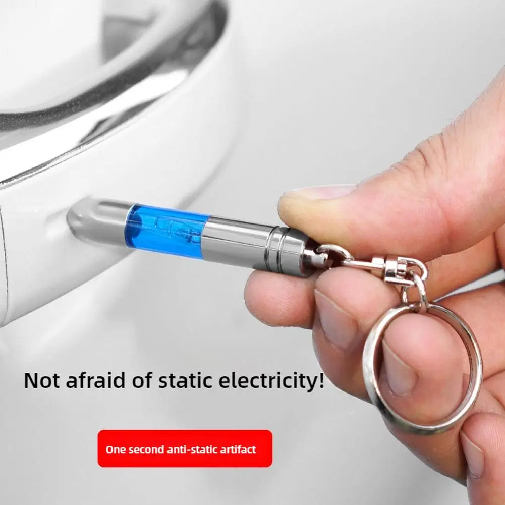 WINTER HOT Static Rod Electrostatic Discharger Portable Anti-Static Keychain Winter Dry Climate Static Antistatic Car Supplies