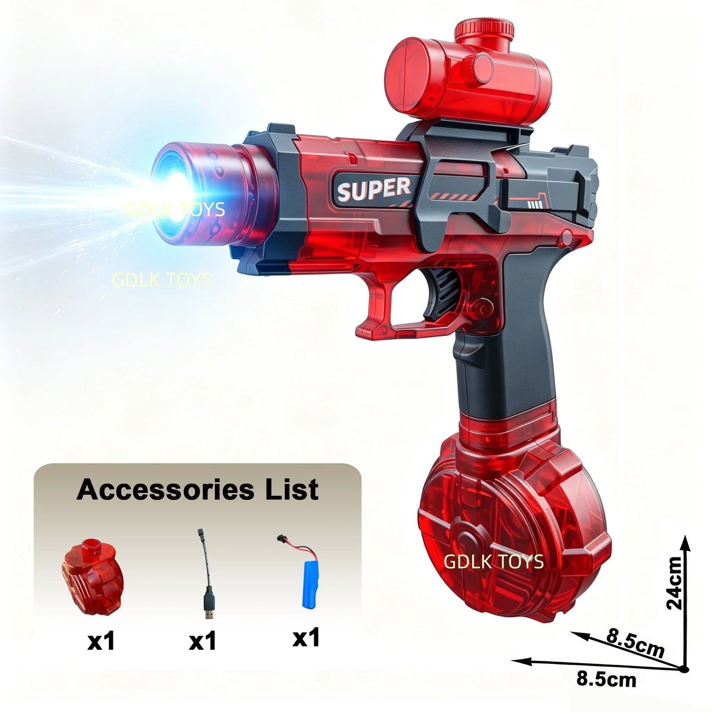 Electric Water Guns For Adults Powerful Squirt Automatic Water Suction Water Blasters Summer Outdoor Beach Toy For Boys Kid Gift