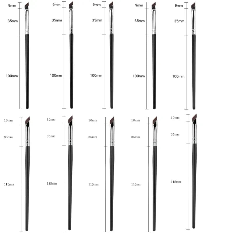 Upgrade Blade Eyeliner Brush Ultra Thin Fine Angle Flat Eyebrow Brush Under The Eyes Place Makeup Brush Precise Detail Brush