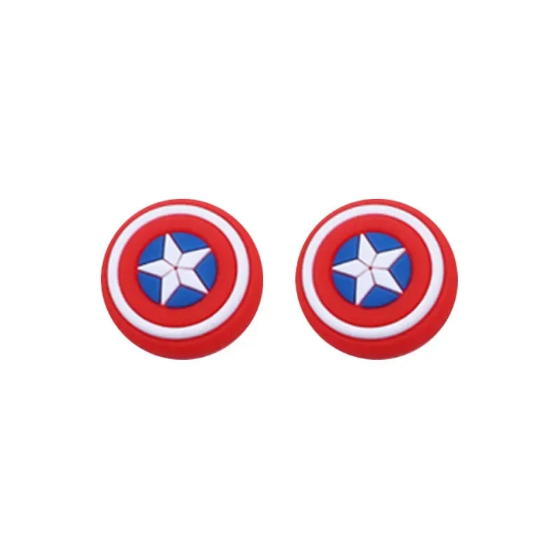Thumb Grips Caps for Switch 2 Console Soft Silicone Analog Controller Protective Anti-Slip Thumbstick Grip Covers Joystick Cap