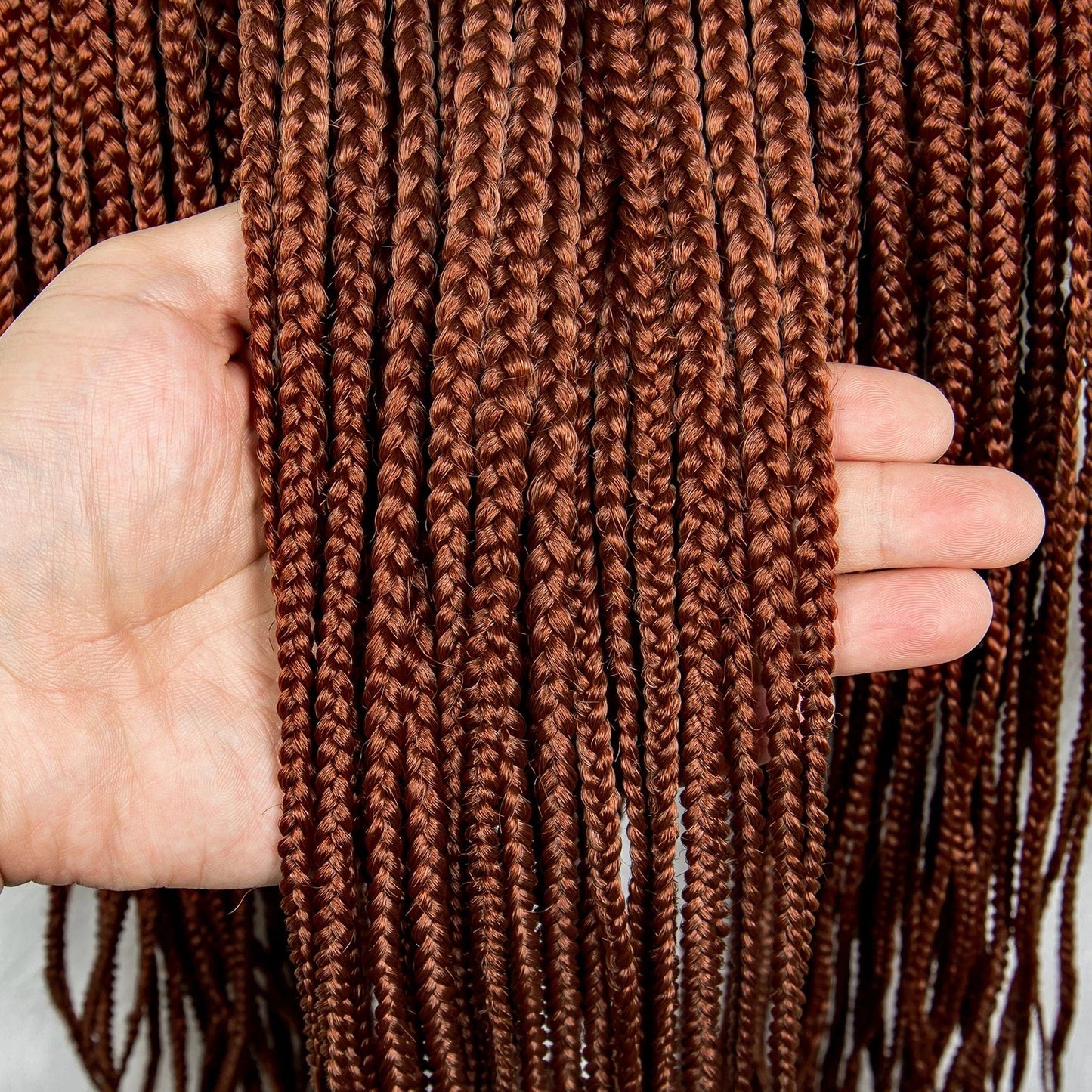 HD Full Lace Knotless Box & Cornrow Braided Wig | Transparent Lace | Synthetic Crochet Braids for Black Women