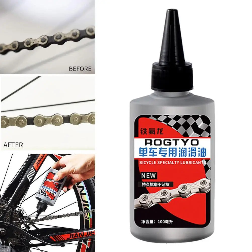 100ml Bicycle Chain Lubricant Special Dry Weather MTB Race Bike Oil for Fork Flywheel Cycling Daily Maintenance Accessories