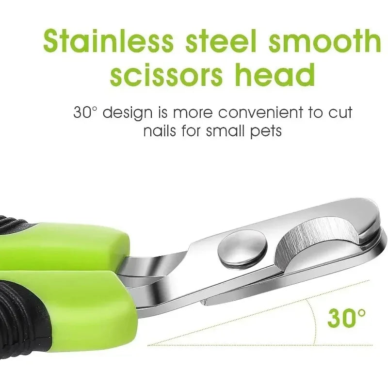 Hot Sale Cat Nail Toe Claw Clippers Trimmer Grooming Tools Animals Pet Supplies Stainless Steel Dog Nail Clipper Scissors