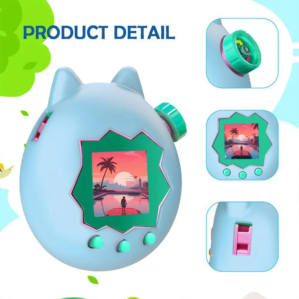 For Tamagotchi Paradise Silicone Full Cover Case Non-Slip Liquid Silicone Cute Protective Cover Soft Shell Game Accessories