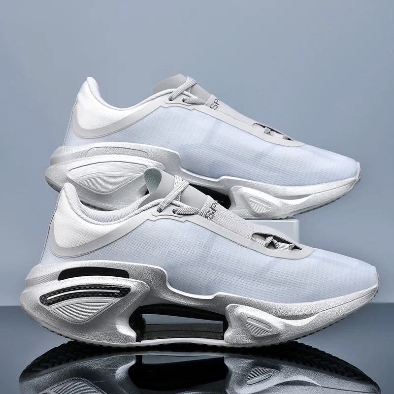 Men's Breathable Casual Sneakers Luxury Trainer Fashion Loafers Comfortable Wear and Relaxed Life Running Shoes for Male