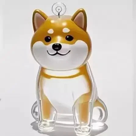 Transparent Dog Hair Storage Pendant Dog Hair Collector Keychain Pet Hair Memorial Bottle for Pet Lovers DIY Memorial Keychain