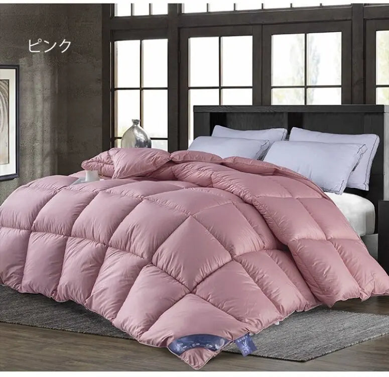 Feather Down Duvet Soft and Warm Perfect for Home Decor