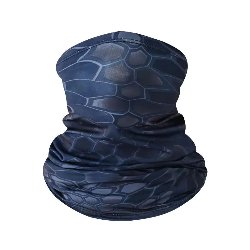 LOOGDEEL Sun Protection Bib Spring and Summer Motorcycle Neck Cover Sports Magic Bandana Riding Mask Full Face Outdoor Ice Silk