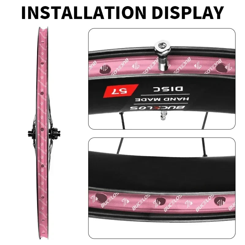 BUCKLOS 10M Bicycle Tubeless Rim Tape 17/19/21/23/25/28/30/32/35mm Width Bike Wheel Rim Stripe MTB Road Bike Wheel Rim Tape