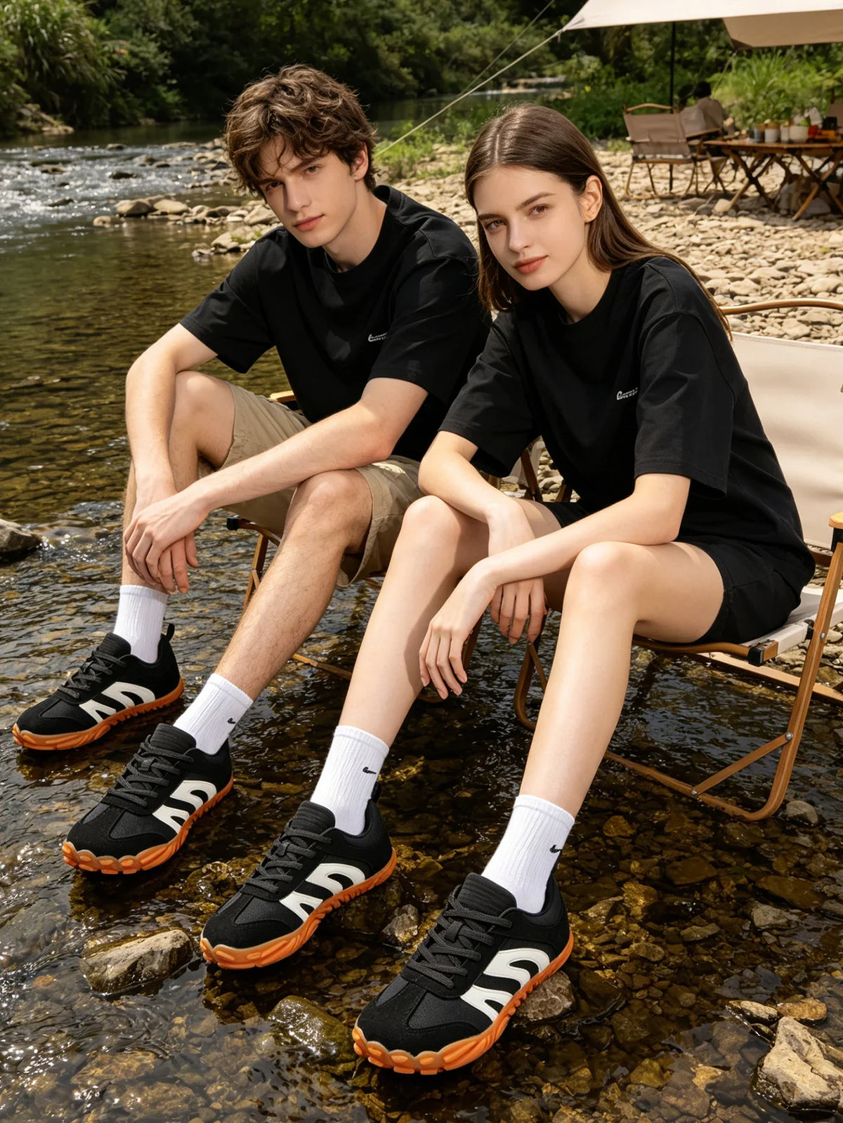 2026 New Men's Wide Shoes, Women's Outdoor Lightweight Running Sports Shoes,Scattered Soft Loose Minimalist Fashion Casual Shoes