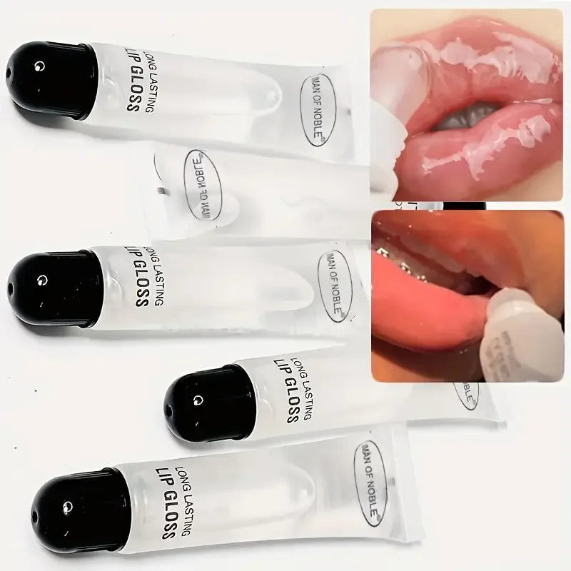 Hydrating 18ml Lip Gloss Moisturizing Lip Oil for Plump, Glossy Lips, Lightens Fine Lines, Suitable for All Skin Types Makeup