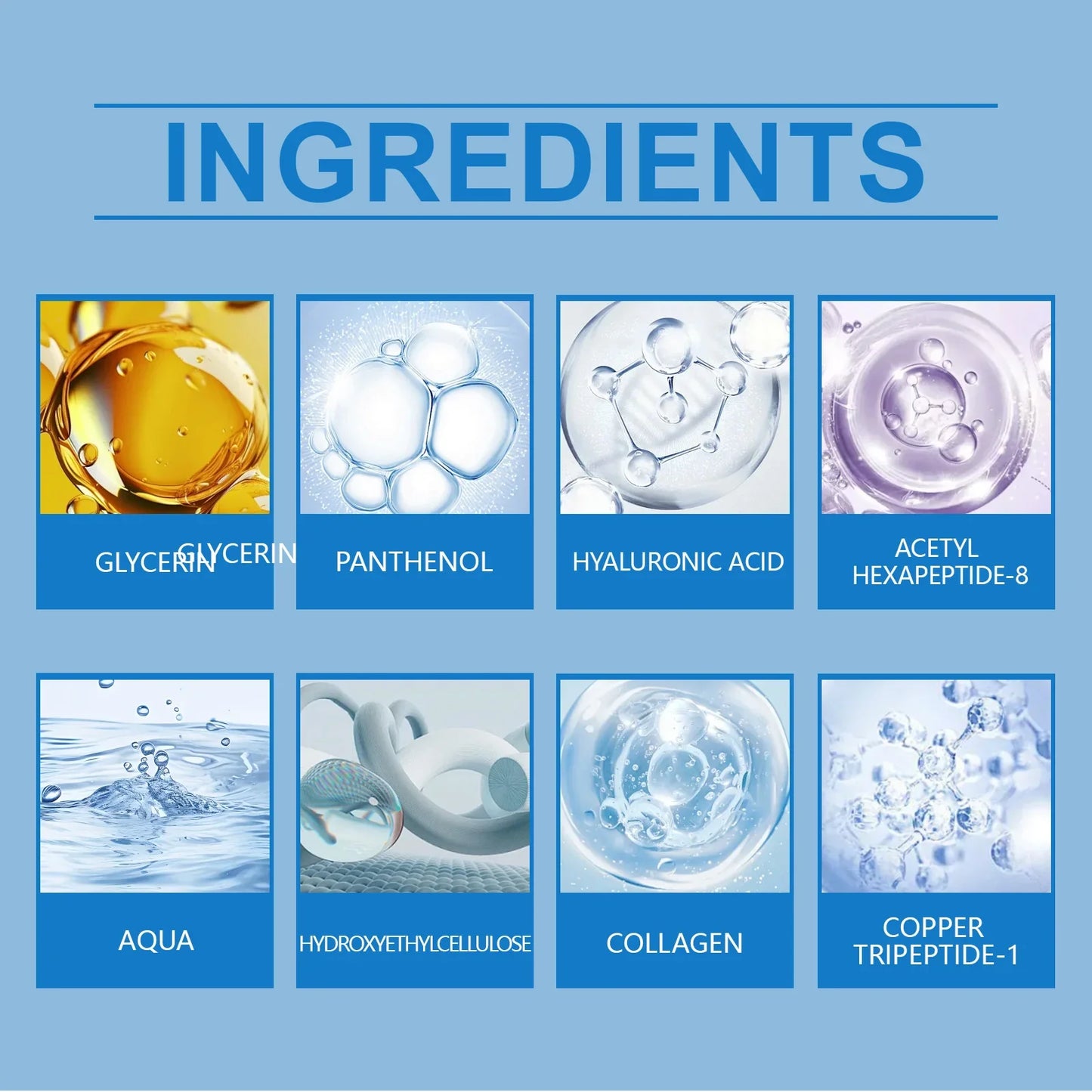 Collagen Polypeptide Essence Fade Fine Lines Lifting Firming Moisturizing Skin Care Tightening Skin Nourishing Facial Serum