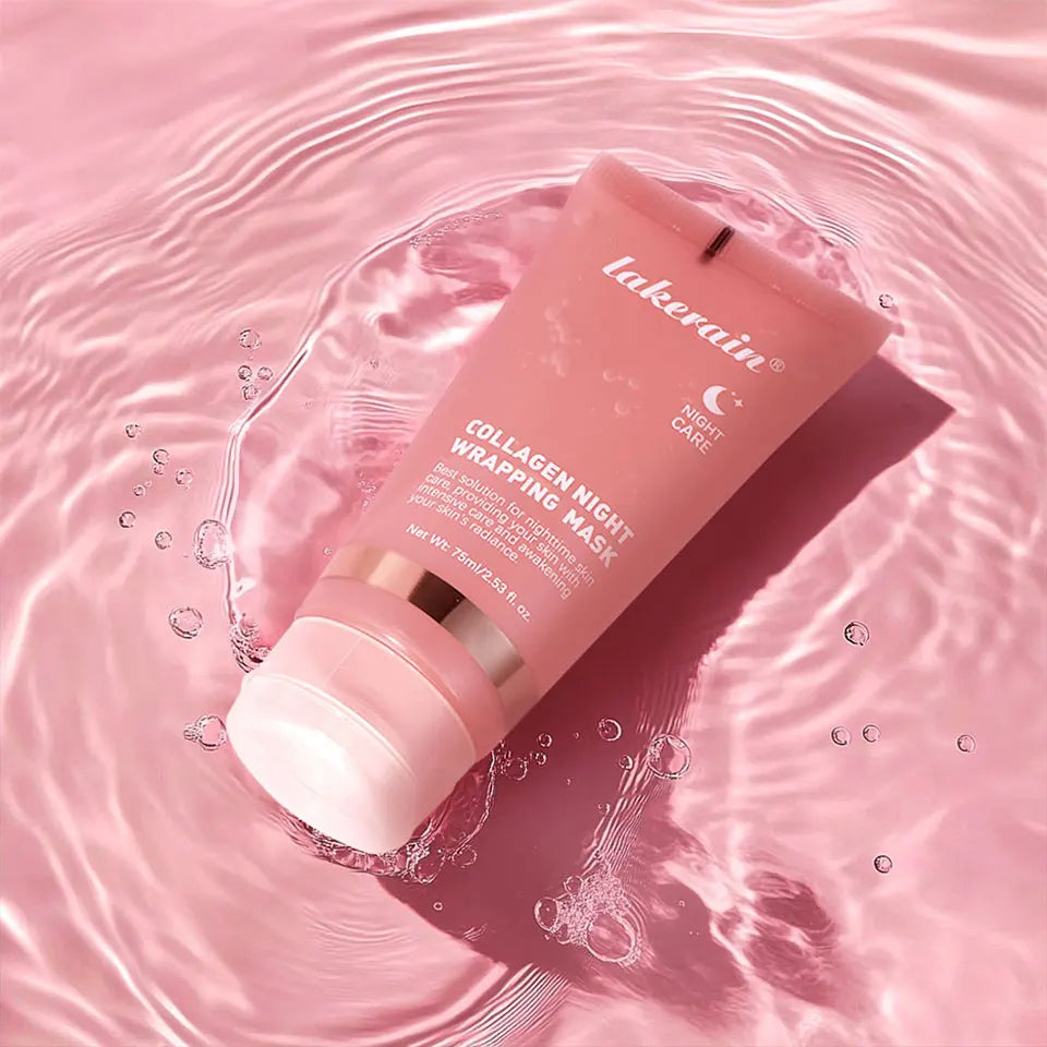 Collagen Wrapping Peel-off Mask Rejuvenation Moisturizing Brightening Korean Face Mask Make Glowy Skin Elasticity Facial Mask
