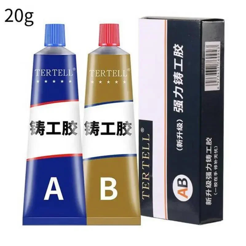 Home High Temperature Glue For Metal Welding Strength Repair Resistant Magic AB A Plastic Wood B Adhesive Purpose Bi Component