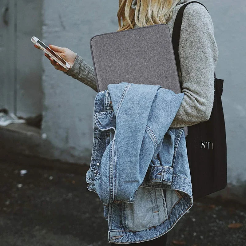 Portable Laptop Sleeve Bag Case Soft Cover 11 12 13 14 15 15.6 Inch for Macbook Huawei Xiaomi HP Dell Lenovo Laptop Handbag