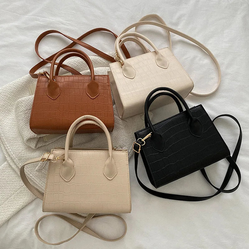 New Square Crossbody Bags for Women | Fashion Handbags & Purses & Ladies Shoulder Bag (Small Top Handle Bags)