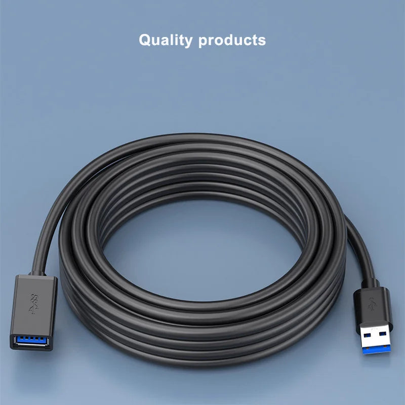 0.5/1/2/3/5 M USB Extension Cable 3.0 Data Cord For Laptop TV SSD USB 3 0 Male to Female Computer Camera Printer Connector