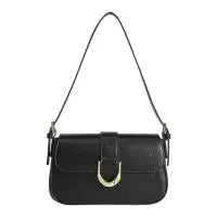 Retro Patent Leather Shoulder Bag for Women | Luxury Flap Crossbody & Solid Color Underarm Bag (Red Lady Handbag)