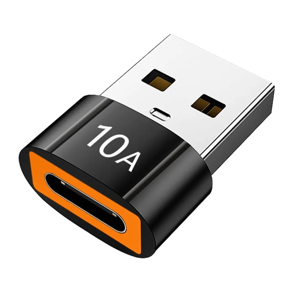 Small USB A to USB C Charging Adapters USB to USB C Adapter, Easy Connecting for Cameras and Headphones Accessory