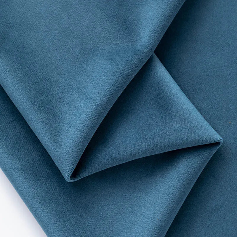 Velvet Fabric Thicken Dutch Velvet Short Plush for Upholstery Cushion Sofa Table Runners by Half Meter