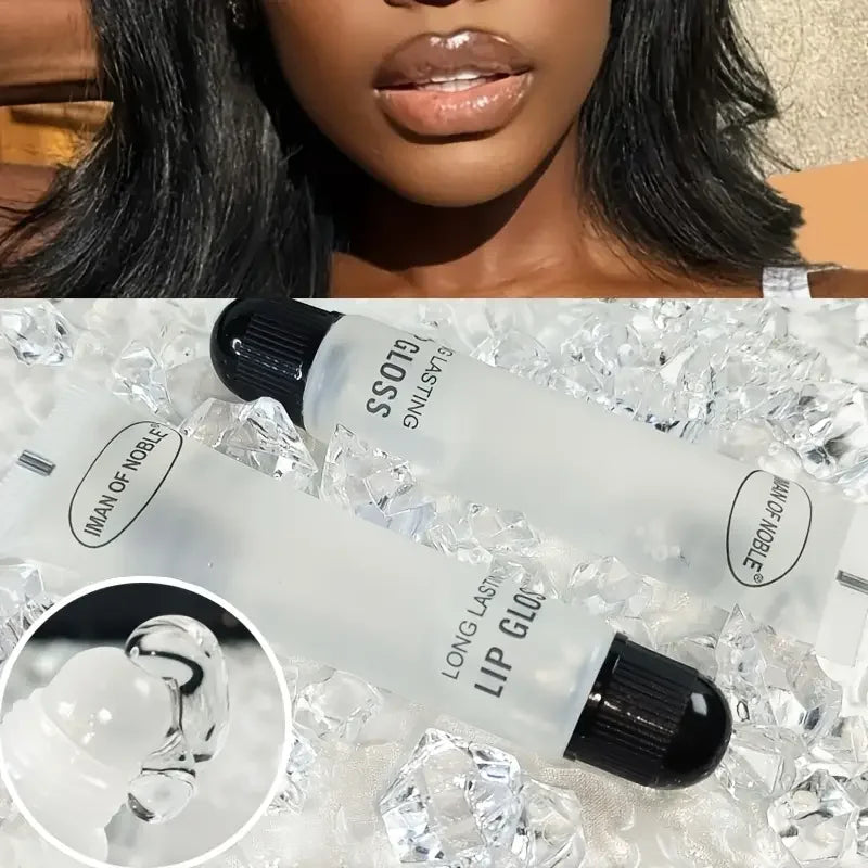 Hydrating 18ml Lip Gloss Moisturizing Lip Oil for Plump, Glossy Lips, Lightens Fine Lines, Suitable for All Skin Types Makeup