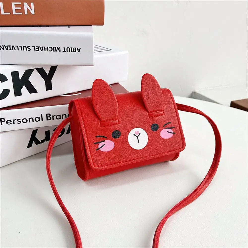 Children's Accessories Small Shoulder Bag | Cute Rabbit Baby Girls Small Crossbody Bags & Cartoon Kids Boys Mini Coin Purse Handbags