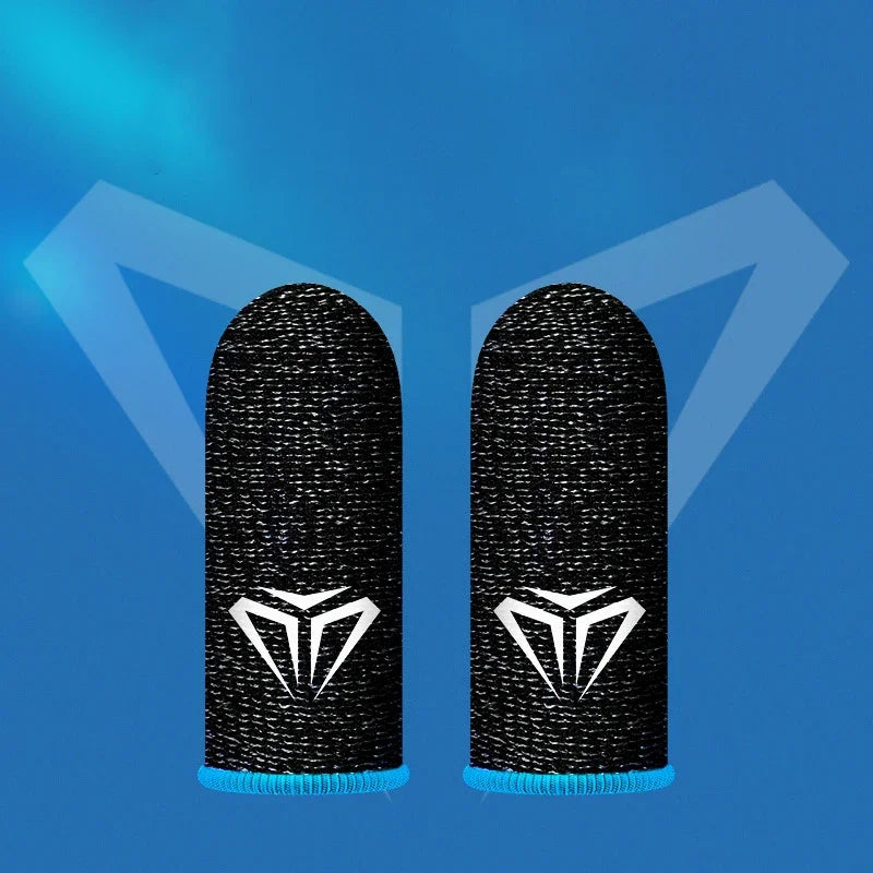 Hot Sales Game Fingertip Gloves Sweatproof Anti-slip Gamer Thimbles Touch Screen Finger Sleeve Breathable Fingertip Parts