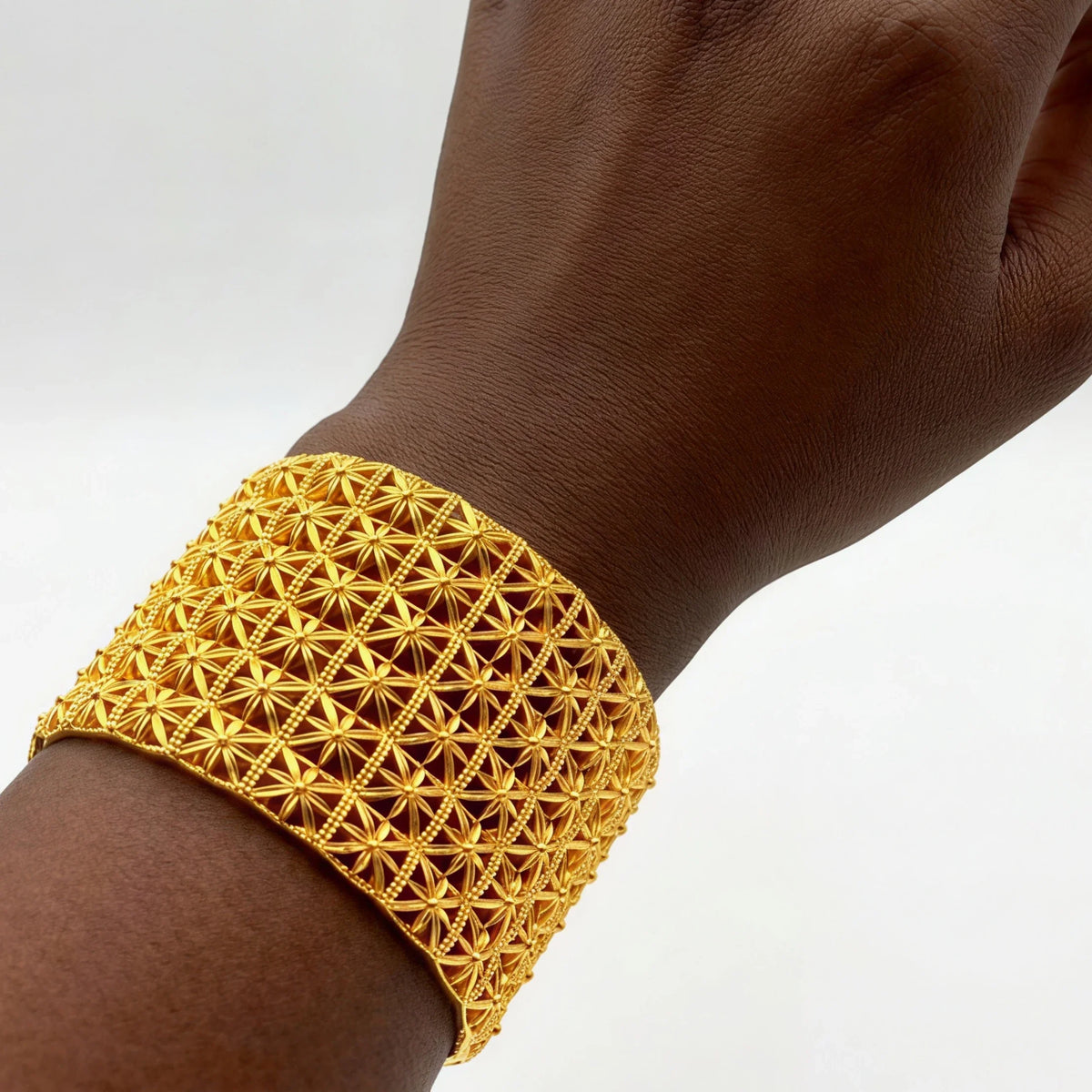 Indian Gold Color Tassel Bracelets Ring For Women Dubai African Hard Charm Bangles Wedding Arabic Hand Jewelry Party Gifts