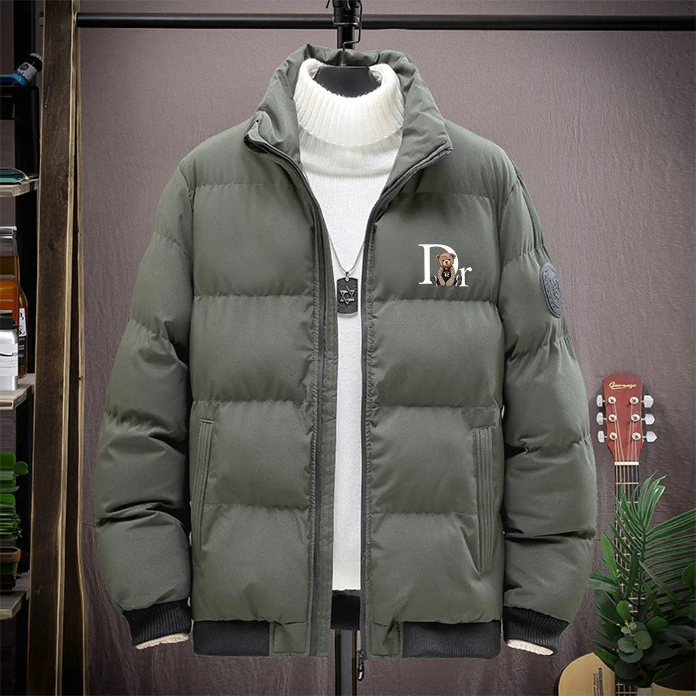 Winter Coats Men 2026 New Thick Warm Parkas Puffer Jackets Bomber Jackets Fashion Waterproof Designer Luxury Men Down Jackets