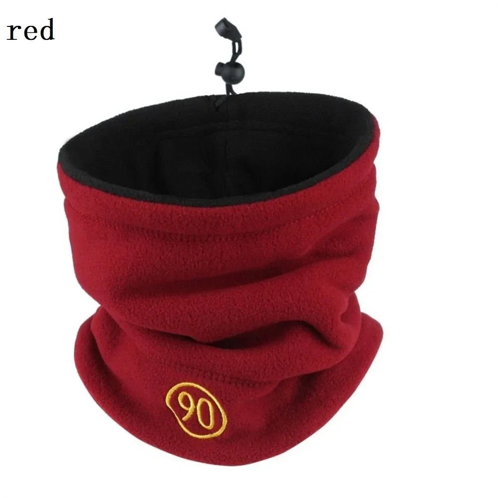 Fashion Winter Camping Warm Fleece Neck Gaiter Ski Tube Scarf Snowboard Face MaskFor Men Women Outdoor Cycling Cold-proof Collar