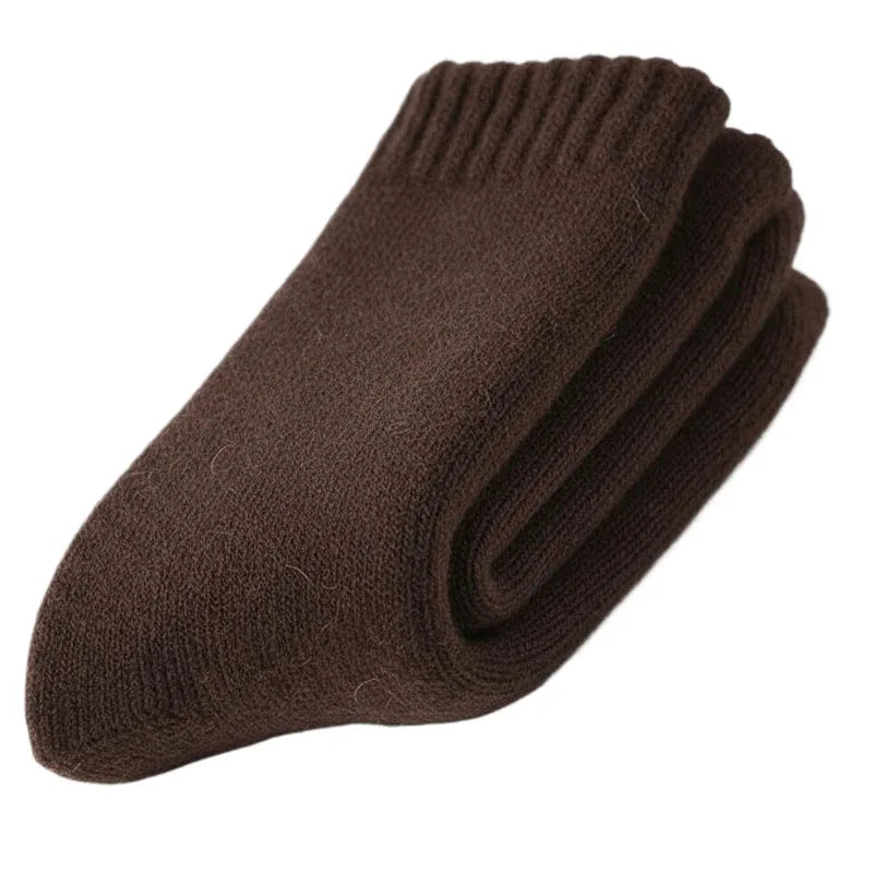 2026 New Winter Super Thicker Warm Socks Wool Male Men Women Socks Solid Socks Merino Wool Socks Against Cold Snow Terry Socks