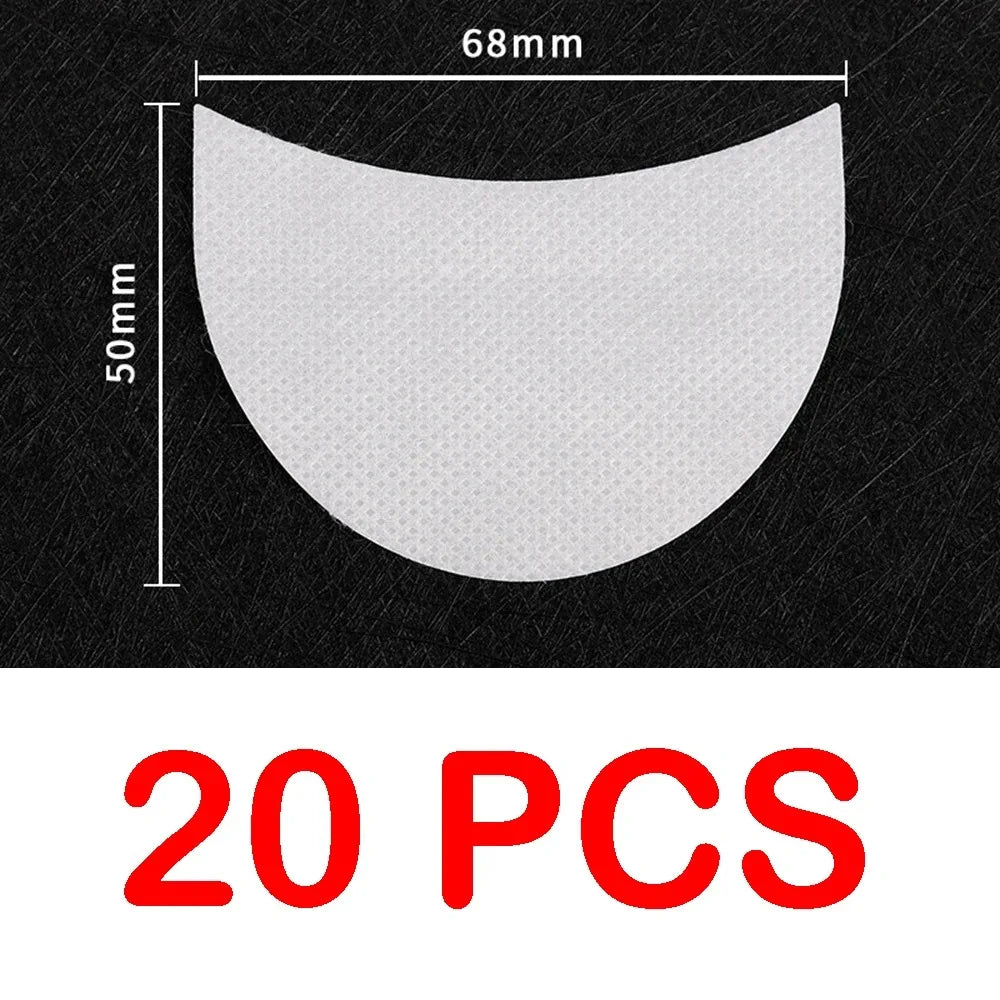 20/30/50pcs Eye Makeup Stencils Disposable Eyeshadow Stickers Eyeliner Shield Grafted Eyelashes Isolate Eyelash Removal Patches