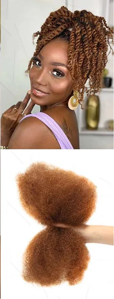 Choice Afro Kinky Bulk Human Hair | 100% Virgin Brazilian for Braids & Twists