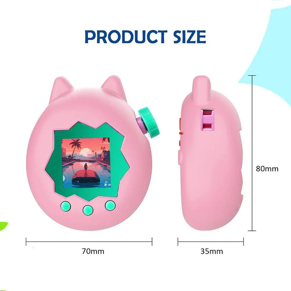 For Tamagotchi Paradise Silicone Full Cover Case Non-Slip Liquid Silicone Cute Protective Cover Soft Shell Game Accessories