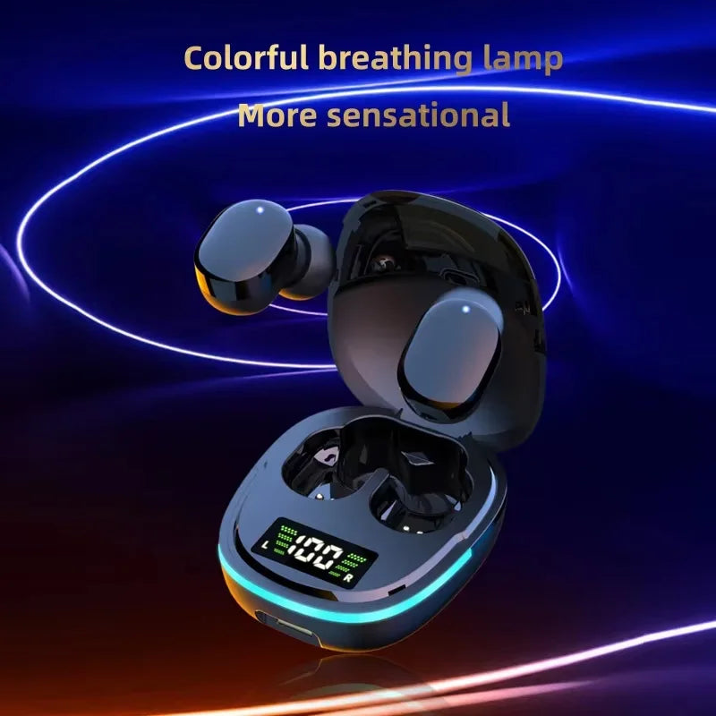 G9S Bluetooth 5.1 In Ear Wireless Earbuds LED Power Display Low Latency Gaming HiFi Stereo Sports Headphones