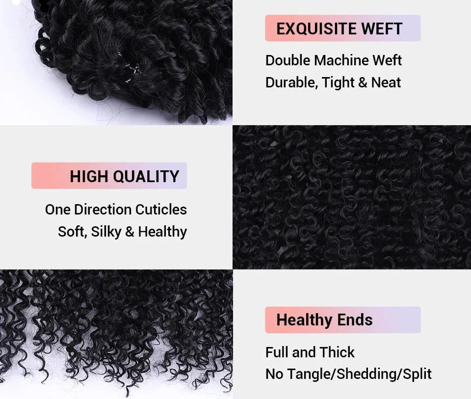 18 Inch Passion Twist Braids Crochet Hair | Afro Kinky Curly | 60 Strands