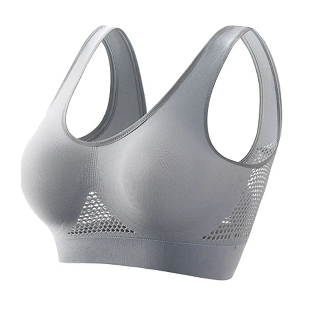 Women Anti-sagging Yoga Sports Bra High-Impact Fitness Tank Top