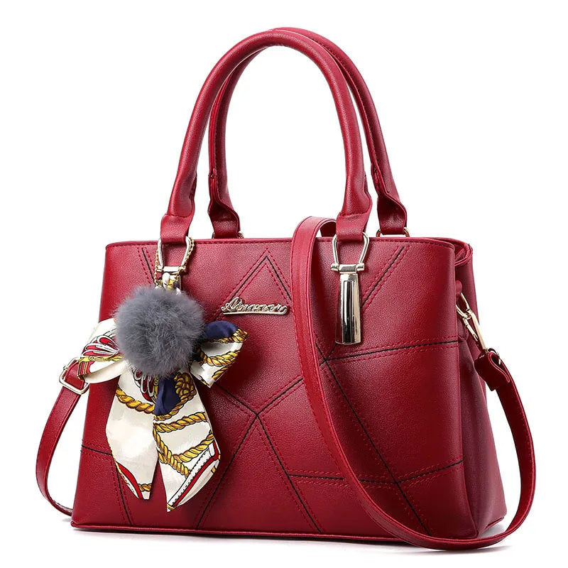 Quality Leather Women's Handbags | Trend Women's Designer Shoulder Crossbody Bag & Beach Tote Bag (Luxury Messenger Bags)