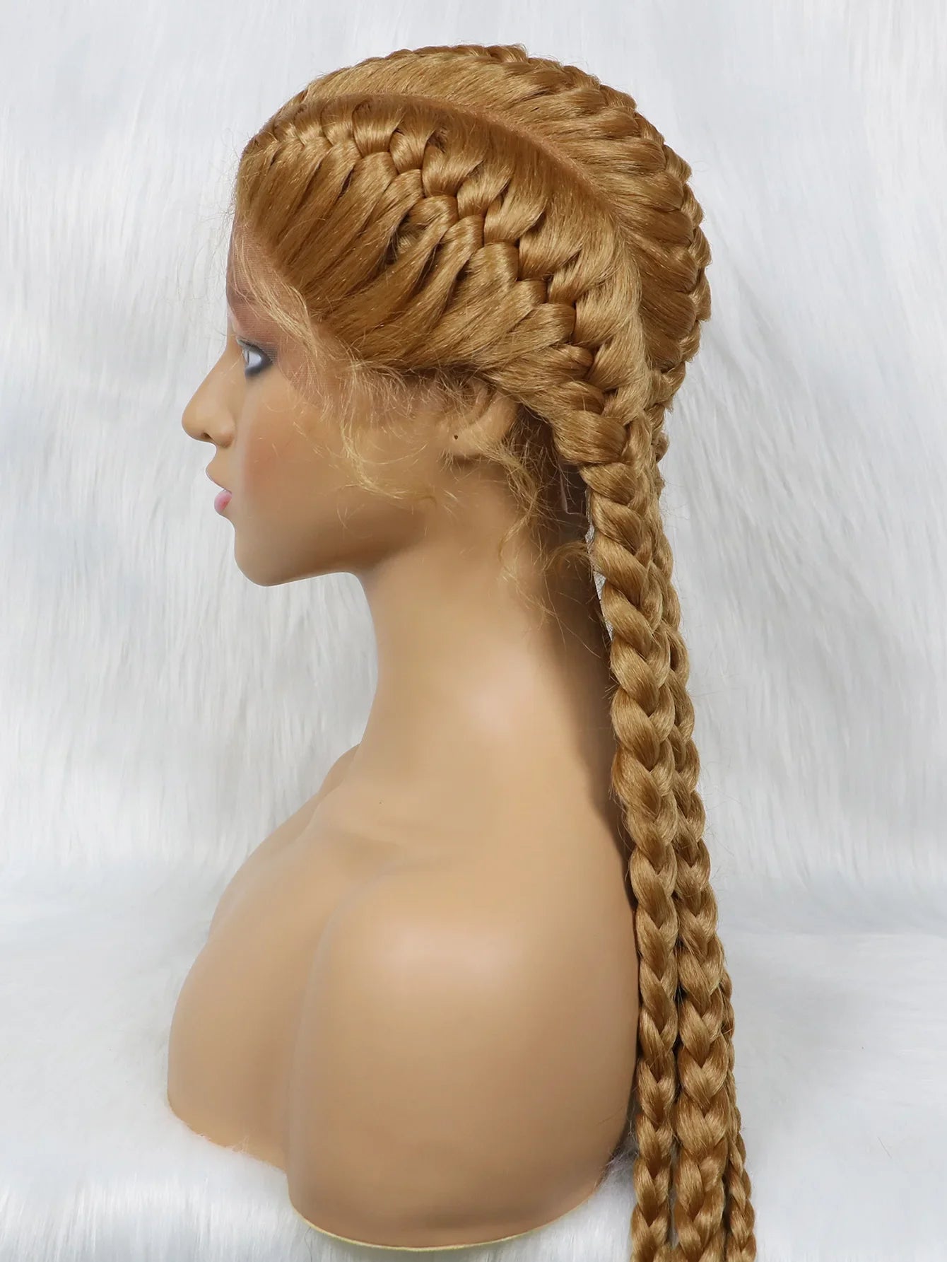 KIMA New Arrival 26" Braided Wig | Lace Front with Baby Hair