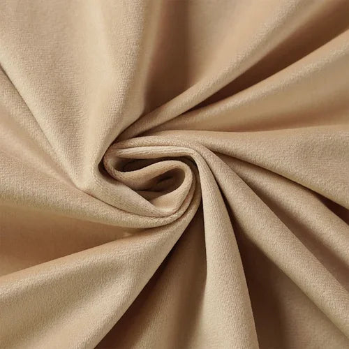 Velvet Fabric By The Meter for Tablecloth Diy Sofa Covers Curtains Sewing Thickened Soft Cloth Plain Black White Winter Textile