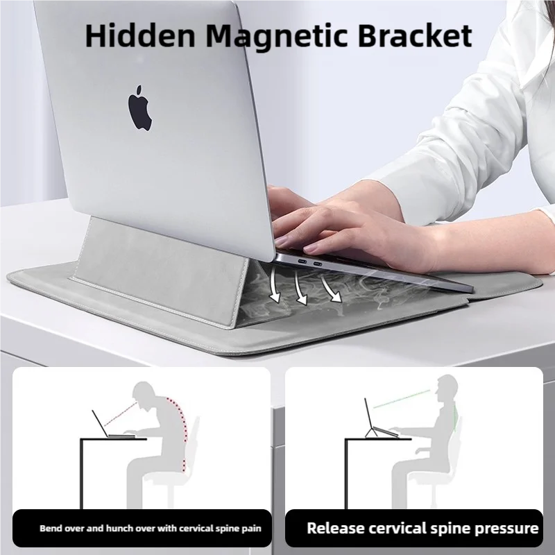 Laptop Sleeve Case 13 14 15 15.6 Inch For Huawei HP DELL Liner Sleeve Bag For Macbook Air Pro 13 13.6 M4 Notebook Bags Men Women