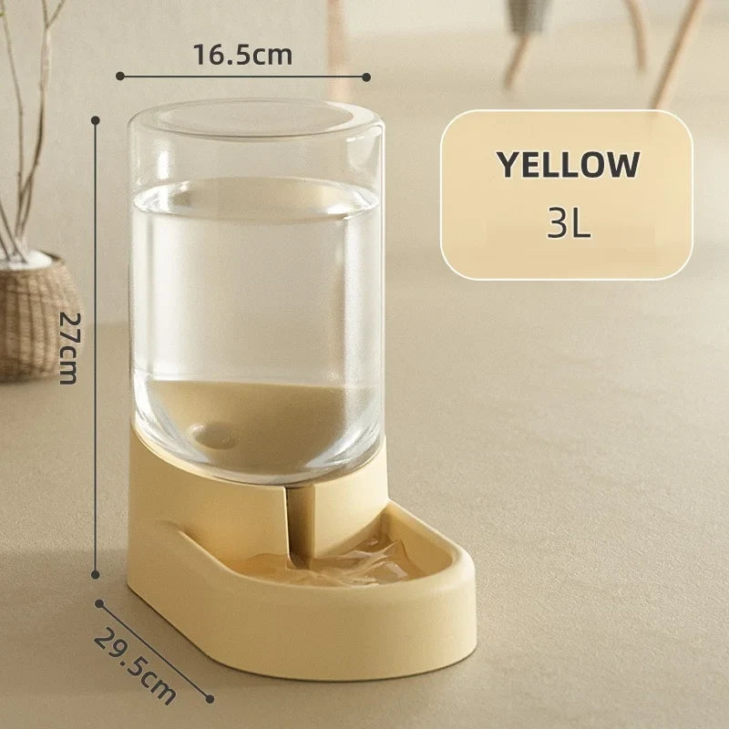 HOOPET Dogs Automatic Feeders Water Bottle Cats Bowl Food Storage Drinking Dispenser Container Pet Supplies