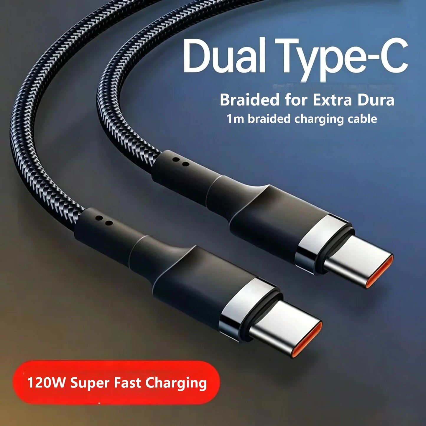 120W Fast Charge Cable PD Quick Charging High Quality USB C TO USB Type C Cable For iPhone Xiaomi 17 Plus Pro Max Samsung S24
