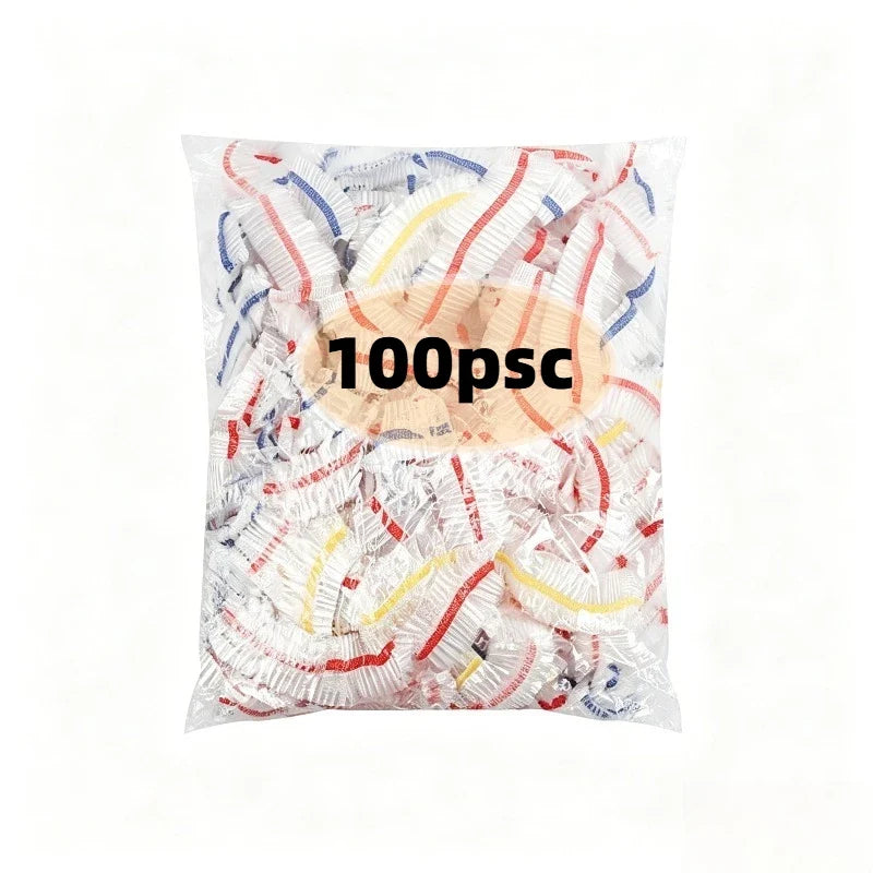 1000Pcs Plastic Wrap for Food Cover Bags for Covering Food Disposable Food Container Reusable Stretch Plastic Lid for Container