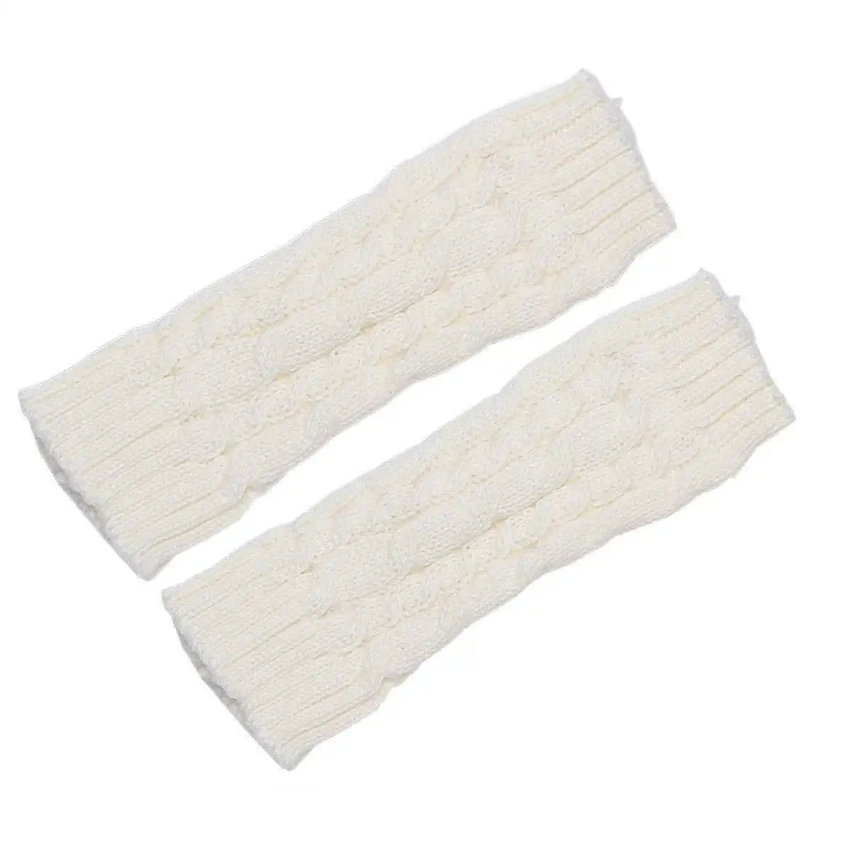 NEW Women Hand Warmer Winter Gloves Fashion Knitting Faux Wool Mitten Warm Fingerless Glove Gants Femme women gloves