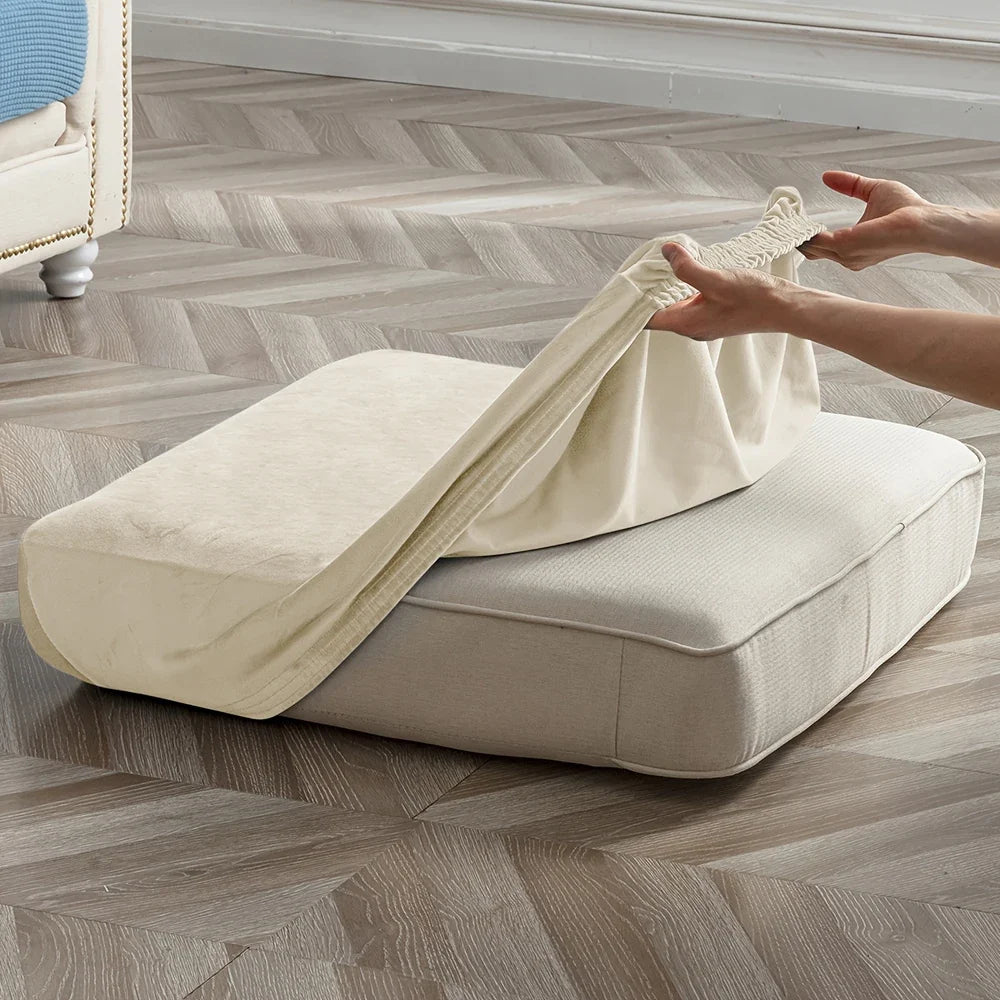 Super Soft Velvet Sofa Cover for Living Room Stretchy Washable Furniture Protector Luxury Universal Sofa Seat Cushion Cover Home